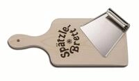 Weis 16037 Sp&auml;tzlebrett inklusive Schaber, aus Edelstahl und Holz, f&uuml;r die...