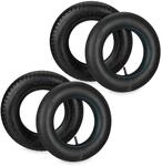 Relaxdays Schubkarrenrad mit Schlauch, 2er Set Ersatzreifen, 3.50-8",...