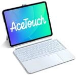 Inateck H&uuml;lle mit Tastatur iPad Air 13, gro&szlig;es 6" Pr&auml;zisions-Touchpad
