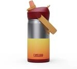 CAMELBAK Kinder Thrive Flip Straw VSS Trinkflasche, Orange Sunset, 350 ml