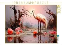 CALVENDO Puzzle Rosa Gefieder | 1000 Teile Lege-Gr&ouml;&szlig;e 64 x 48 cm Foto-Puzzle...