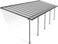 Canopia by Palram Sierra 3X10.35 Terrassen&uuml;berdachung Alu Grau