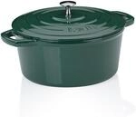 kela Br&auml;ter Gusseisen rund 4,6 Liter, Dutch Oven CALIDO, Induktion Gussbr&auml;ter...