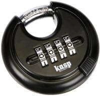 Kasp K11670D Disc Zahlenschloss 70 mm, Mehrfarbig