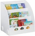 Relaxdays B&uuml;cherregal Kinder, HBT: 60 x 58 x 45 cm, Kinderb&uuml;cherregal mit