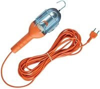 FANTON 61080 Handleuchte ALADIN, Baulampe mit 10 m. Kabel 2x0,75 H05VV-F,