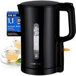 Clatronic&reg; Wasserkocher 1,7L | 2200W f&uuml;r schnelles Erhitzen | BPA frei 