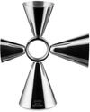 Alessi The Tending Box GIA28 - Quadri Combo Jigger Cocktail-Messbecher, Geh&auml;use aus