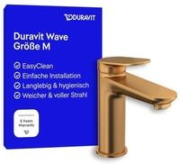 Duravit Wave Waschtischarmatur, Gr&ouml;&szlig;e M (Auslauf H&ouml;he 111 mm), Wasserhahn Bad,