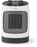 Nedis HTFA19WT - Keramik-PTC-Heizl&uuml;fter - 1000/2000 W - 2 Heizstufen -...