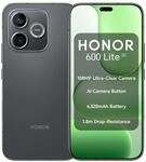 HONOR 600 Lite 5G Smartphone 256GB, 108MP Kamera, Velvet Black