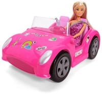 Simba Steffi Love Beach Car &ndash; Steffi im Strandbuggy mit Stickerbogen zum