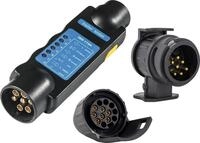 as - Schwabe Camping Caravan Tester 13-polig, Outdoor Anh&auml;nger Beleuchtungs-...