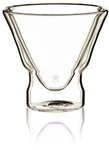MasterPRO Mi Xology - Juego de 2 Vasos de Coctel 230ML de Borosilicanto Transparente