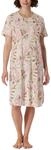 Nachthemd Kurzarm Baumwolle Modal Sleepshirt Bigshirt - Nightwear