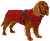Hundemantel Winter - Flamingo Duker Rot 45cm &ndash; wasserdicht, reflektierend,
