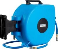 SW-Stahl 25061L Druckluftschlauch Aufroller I 15 Meter I 1/4 Zoll I...