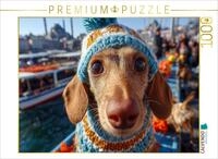 CALVENDO Puzzle EIN neugieriger Dackel erkundet Istanbul - das perfekte...