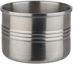 APS 40655 Snackcan, &Oslash; 7,5 cm, H&ouml;he 5,5 cm, 0,17 Liter, Edelstahl, mattiert