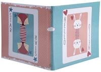 Exacompta 16115E Premium Fotoalbum Hello Star mit 30 wei&szlig;en Seiten und Doppelcover,