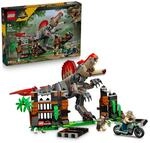 LEGO Jurassic World Flucht des Spinosaurus - Spielzeug-Dino - Bauset mit...