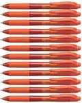 Pentel BL107-F Gel-Tintenroller EnerGel mit Druckmechanik 0.35 mm, 12 St&uuml;ck