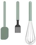 Mepal - Back-Set 3-teilig (Teigschaber gro&szlig; + Backpinsel + Schneebesen) Chef...
