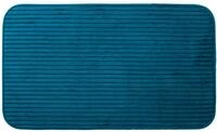 G&ouml;zze - Rutschfester Weicher Badeteppich, 100% Polyester, 50 x 70 cm - Petrol