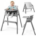 Moby-System Noxi 3in1 Klappbarer Hochstuhl f&uuml;r Babys und Kleinkinder, 2