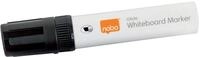 Nobo Glide Drywipe Whiteboardmarker-Set, 4 St&uuml;ck, Breite 10 mm Spitze, Schwarz,