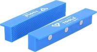 BRILLIANT TOOLS BT156941 Schraubstock-Schonbacken mit V-Profil, 2-tlg., Kunststoff