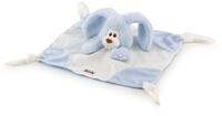 Trudi 8006529181338 - Hase Schmusetuch Cremino 26 x 26 cm, blau