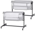 Kinderkraft NESTEE UP2 Beistellbett 2 in 1, Kinderreisebett mit Matratze Laken,