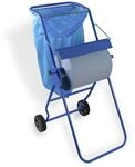 Bodenst&auml;nder mit M&uuml;llsackhalterung |f&uuml;r Putztuchrollen bis 40 cm Breite | fahrbare