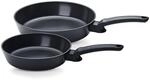 Fissler Ceratal&reg; Evo Comfort Pfannen-Set 2-teilig (24 + 28 cm, Orbitschwarz)...
