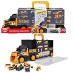 Dickie Toys &ndash; Construction Transporter 43 cm, Spielzeug Autotransporter f&uuml;r Kinder