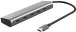 Trust Halyx 5 Port USB-C Hub, 4X USB-C und 100W USB-C PD Stromanschluss