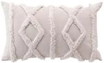Douceur d'Int&eacute;rieur Safira Kissen mit abziehbarem Bezug (30 x 50 cm) Natur,