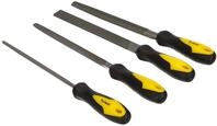 Perel 06776 Spiel 4-Feilen f&uuml;r Stahl 20 cm 8 "