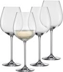 SCHOTT ZWIESEL Allround Weinglas Vinos (4er-Set), anmutige Weingl&auml;ser f&uuml;r Rot- und