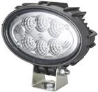 HELLA 1GA 996 761-111 LED-Arbeitsscheinwerfer - Oval 100 Compact - 12/24V - 1850lm -
