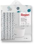 Rayen | Badezimmervorh&auml;nge | Duschvorhang oder Badewanne | Wasserdicht | Polyester 