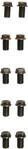 KS Tools &Ouml;lablassschraube, Au&szlig;en6kant 17mm, M14x1,5x23mm, 10er-Pack