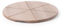 HENDI Pizzabretter, Aus Buchenholz, Buchenholz, Flammkuchenbrett, Brotschaufel,