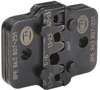 HELLA 8PE 863 807-251 Crimpzangeneinsatz - Metall - schwarz - &Oslash; von: 0.25mm -...