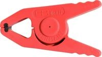 KS Tools 117.1643 Isolierte Kunststoff-Klammer, klein, 80mm