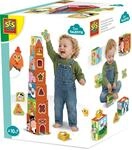 SES Creative - Tiny Talents - Stapelw&uuml;rfel und Formensortierer 2 in 1 -