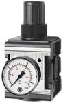 RIEGLER 133103-R 45-10 Druckregler &raquo;multifix&laquo;, inkl. Manometer, BG 4, G 1,...