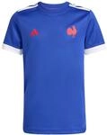 adidas Unisex Kinder France Rugby Home Replica Supporter Kids Shirt, semi Lucid...