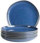 M&Auml;SER Serie Cordelia, Teller Set f&uuml;r 6 Personen aus hochwertigem Steinzeug,